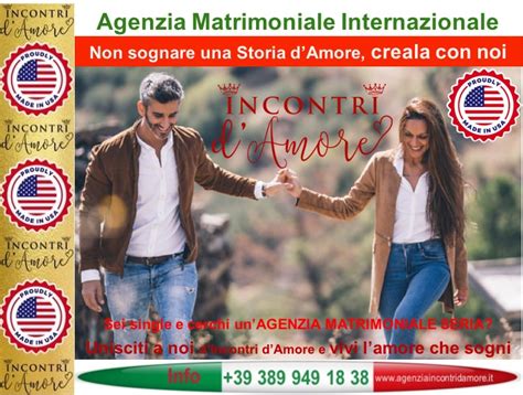 ᐉ Agenzia Matrimoniale e Incontri Internazionale。